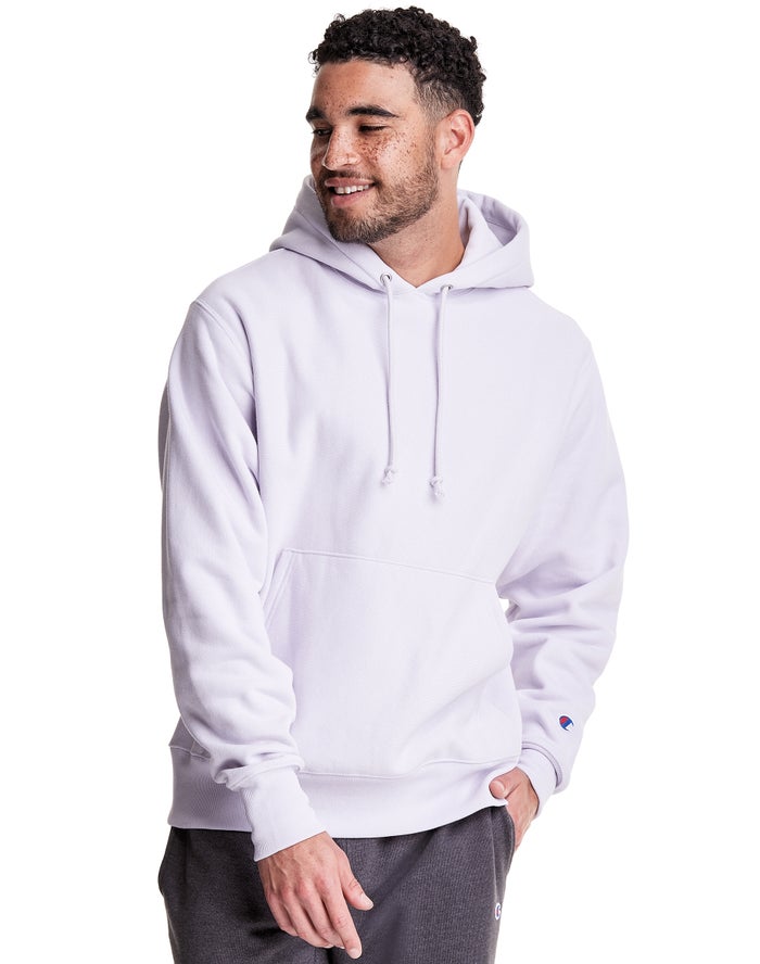 Champion Reverse Weave® Purple Hoodie Mens - South Africa HYGVUL945